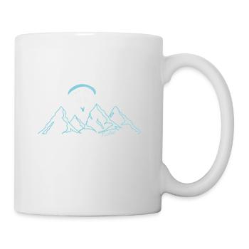 Parapente Parapente Pilote Neige - Mug blanc - blanc - Droite