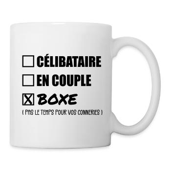 Single Couple Boxing - Boxer Gift - Mug - white - Right
