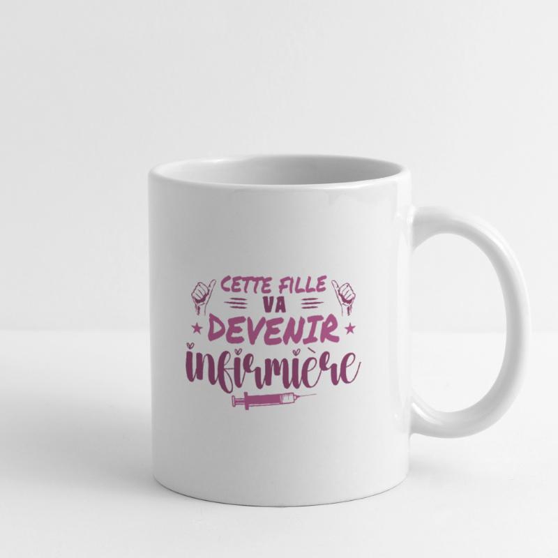 Dieses Mädchen wird Krankenschwester Tasse