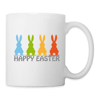 Easter/Ostern - Bo-Grafik - Tasse - Weiß - Rechts