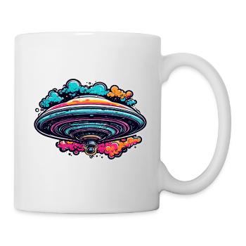 Alien / Spaceship / UFO / Area 51 / All / Mars - Mug - white - Right