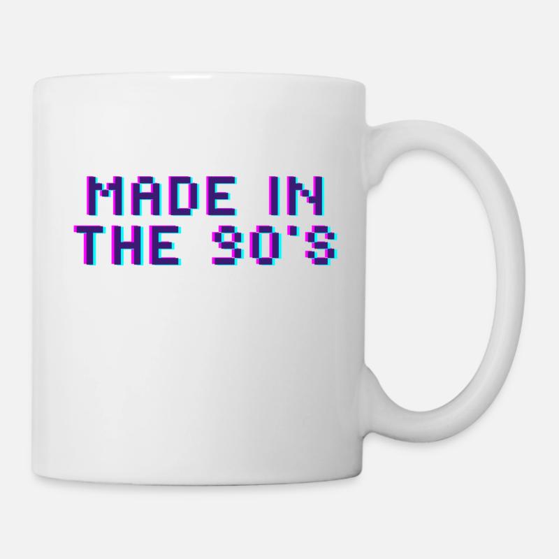Made in the 90's - Tasse - Weiß