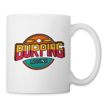Burping Legend 10 - Tasse - Weiß - Rechts