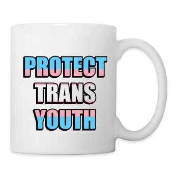 Protect Trans Youth - Mug - white - Right
