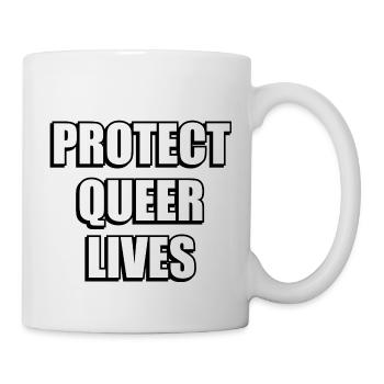 Protect Queer Lives - Mug - white - Right