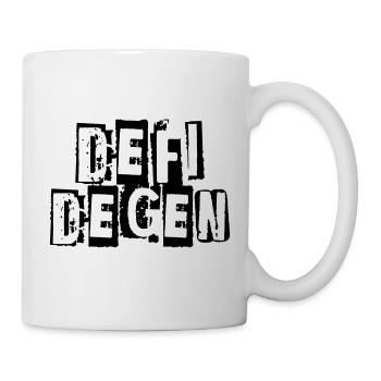 DeFi Degen | Crypto - Tasse - Weiß - Rechts