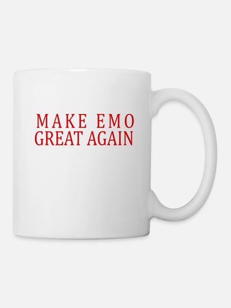 Make Emo Great Again - Tasse - Weiß