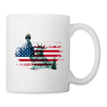 Freedom Mosaic: Statue of Liberty Edition - Mug - white - Right