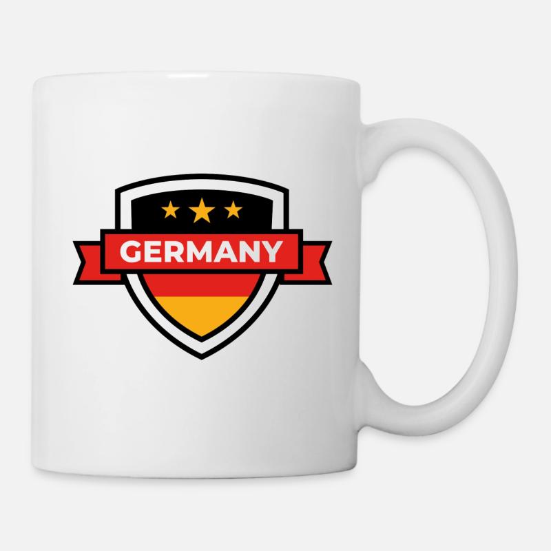 Deutsche Sport Mannschaften - Germany - Tasse - Weiß