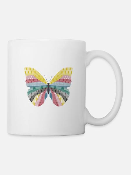 Farfallala N°1 - Mug - white