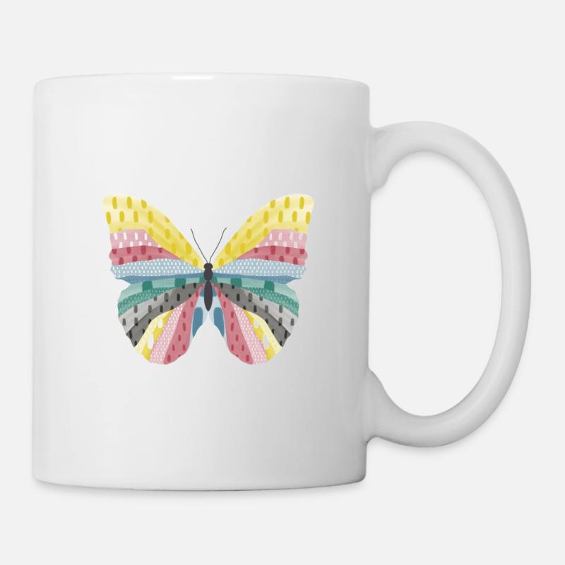 Farfallala N°1 - Mug blanc - blanc