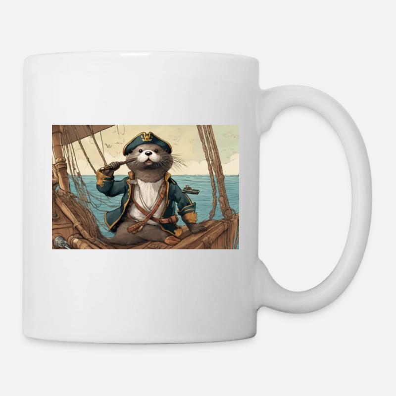 Pirate Otti - Mug - white