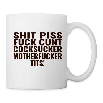 Forbidden Words - Mug - white - Right