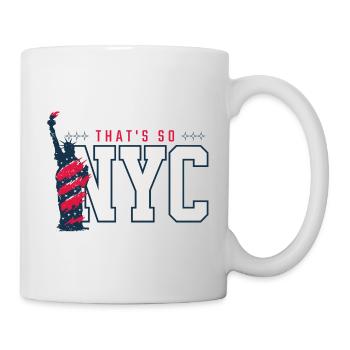 NYC New York City USA Reisen Urlaub travel Trip - Tasse - Weiß - Rechts