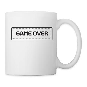 Game Over - Tasse - Weiß - Rechts