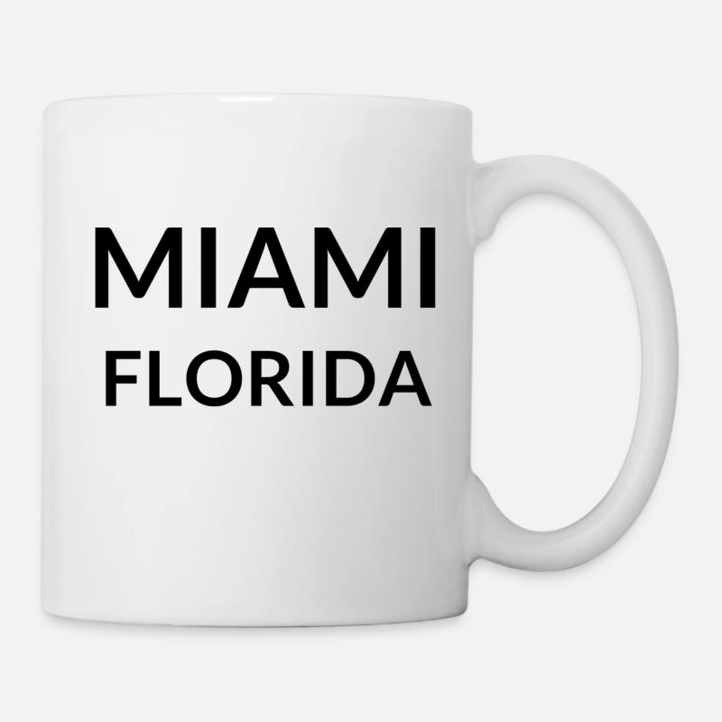 Miami Floride États-Unis - Mug blanc - blanc