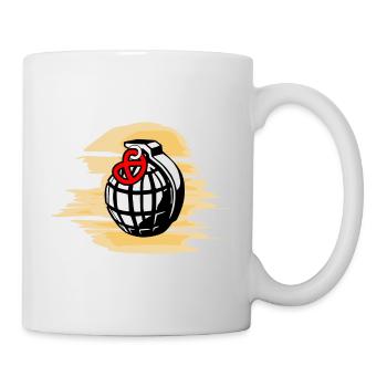 Grenade Bretzel Soleil - Mug blanc - blanc - Droite