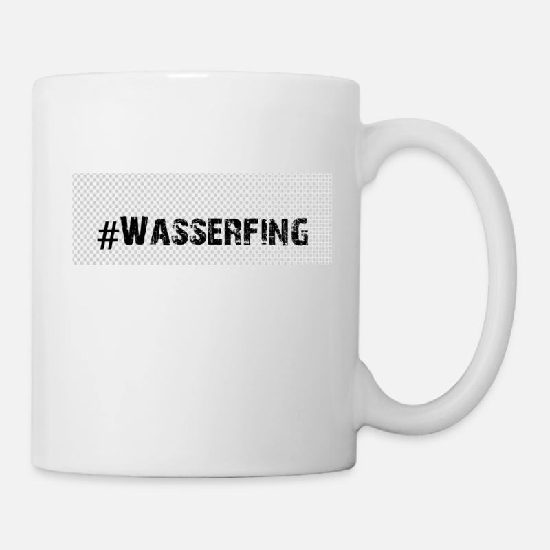 Wasserfing - Tasse - Weiß