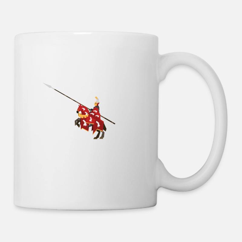 Chevalier rouge - Mug blanc - blanc