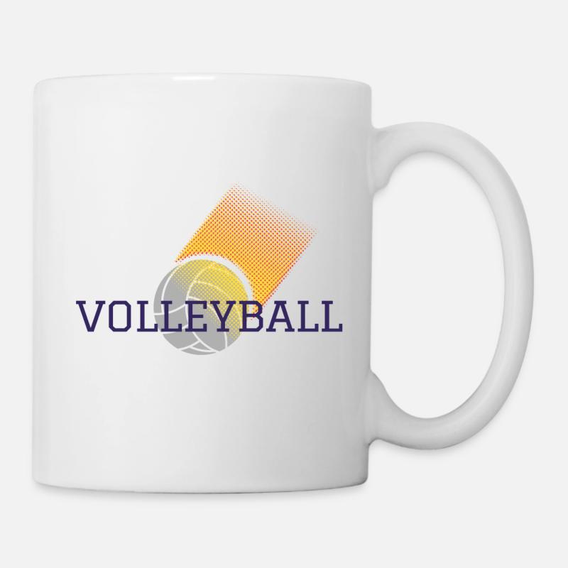 Volley-ball - Mug blanc - blanc