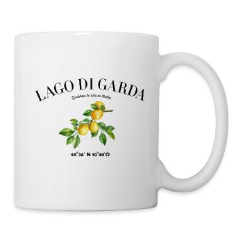 Lago Di Garda Lake Garda Camping - Mug - white - Right