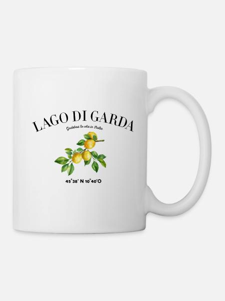 Lago Di Garda Gardasee Camping - Tasse - Weiß