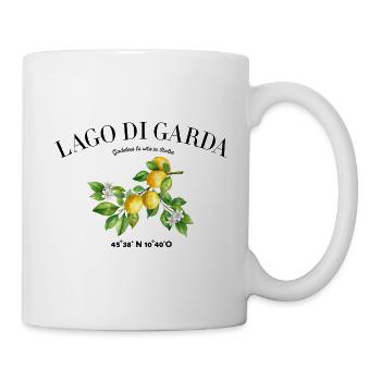 Lago Di Garda Lake Garda Camping - Mug - white - Right