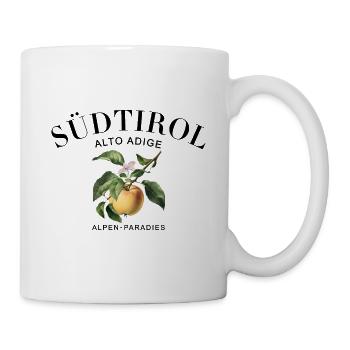 Südtirol Urlaub Souvenir Geschenk - Tasse - Weiß - Rechts