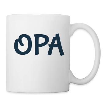 Für Opa - Tasse - Weiß - Rechts
