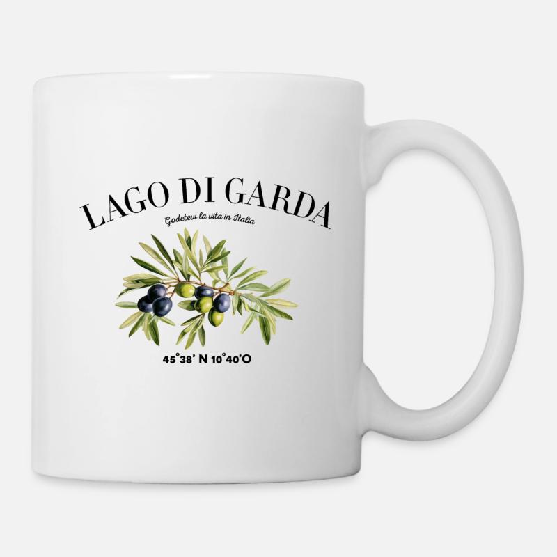 Lago Di Garda Gardasee Camping - Tasse - Weiß