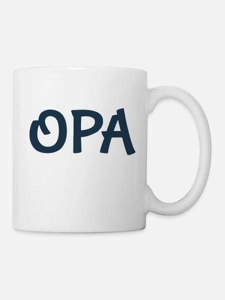 Opa - Tasse - Weiß