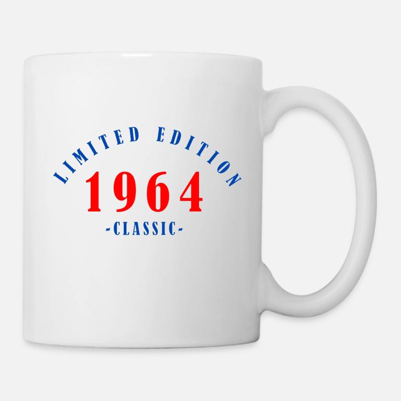 Édition limitée classique de 1964 - Mug blanc - blanc