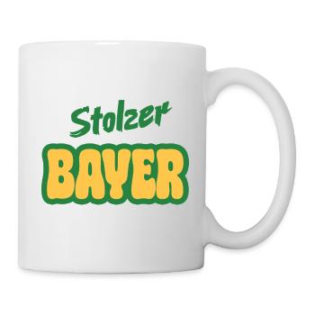 Stolzer Bayer - Tasse - Weiß - Rechts