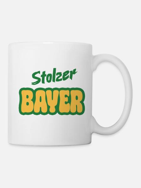 Stolzer Bayer - Tasse - Weiß