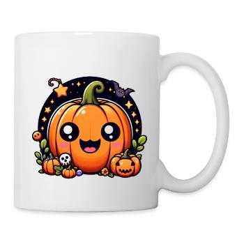 Joyeux Halloween Enfants Citrouille - Mug blanc - blanc - Droite