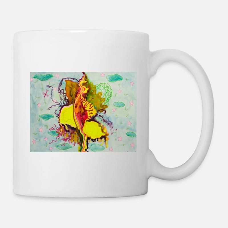 ©Butterfly / Femininity - by Xenia Nitzberg - Tasse - Weiß