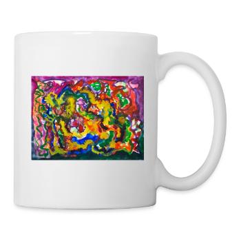 ©Harmony of Chaos - by Xenia Nitzberg - Tasse - Weiß - Rechts