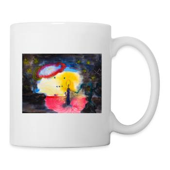 ©Die Flamme - by Xenia Nitzberg - Tasse - Weiß - Rechts