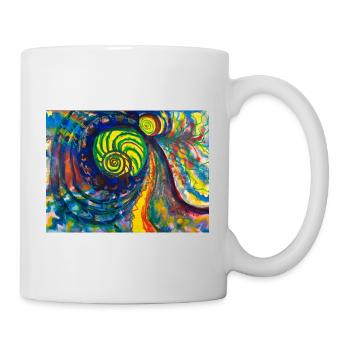 ©Spiralen - by Xenia Nitzberg - Tasse - Weiß - Rechts