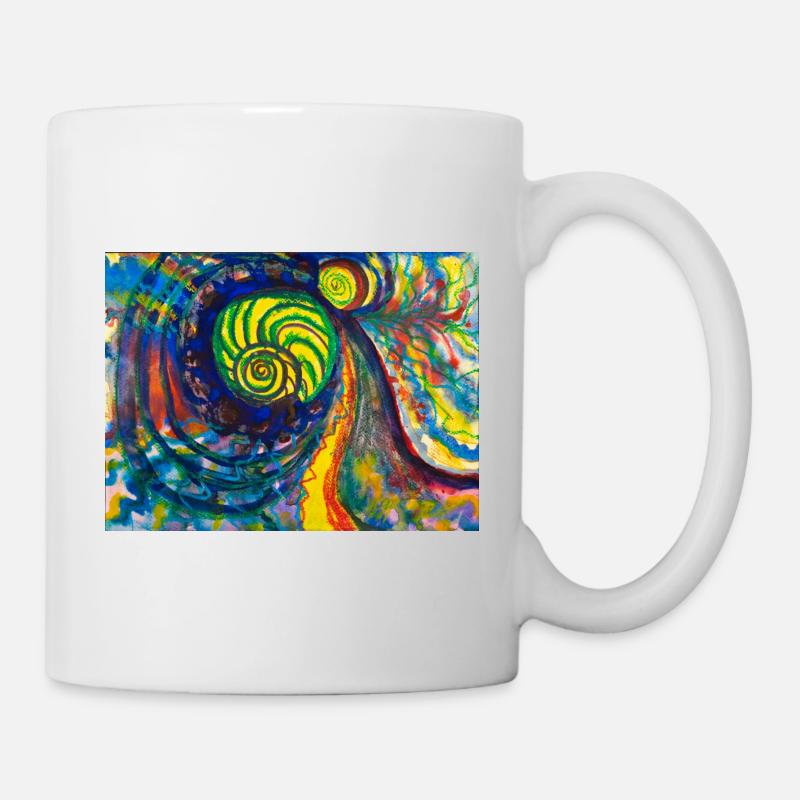 ©Spiralen - by Xenia Nitzberg - Tasse - Weiß