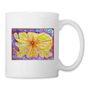 ©The Sun - by Xenia Nitzberg - Tasse - Weiß - Rechts