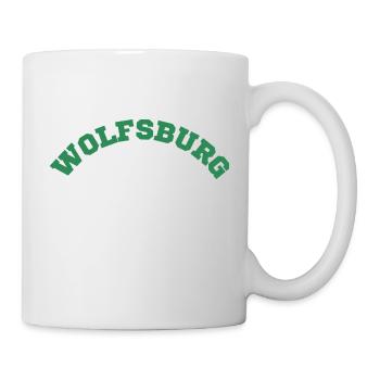 Wolfsburg - Tasse - Weiß - Rechts