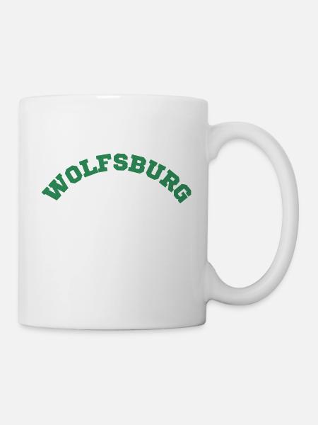 Wolfsburg - Tasse - Weiß