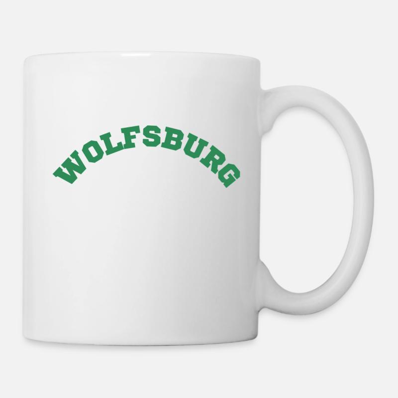 Wolfsburg - Tasse - Weiß
