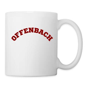 Offenbach - Tasse - Weiß - Rechts