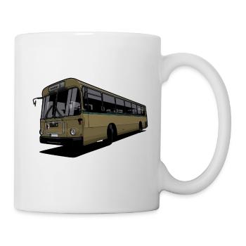 Vintage Bus // Illustration - Mug - white - Right
