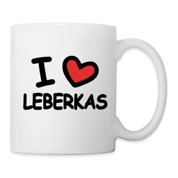I Love Leberkas - Mug - white - Right