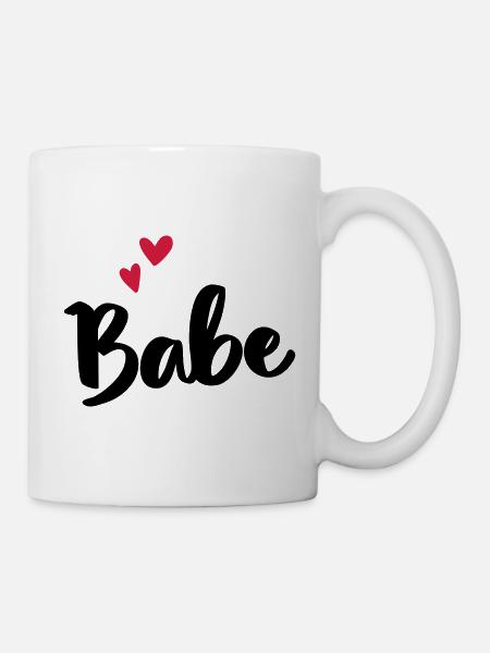 Babe - Tasse - Weiß