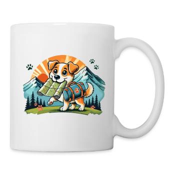 Hiking Dog - Mug - white - Right