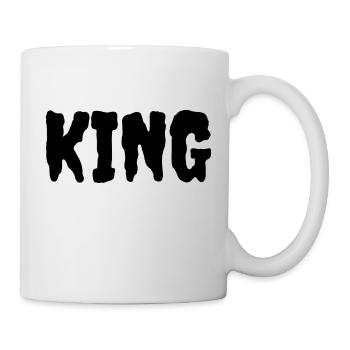 Ich bin ein König - Tasse - Weiß - Rechts